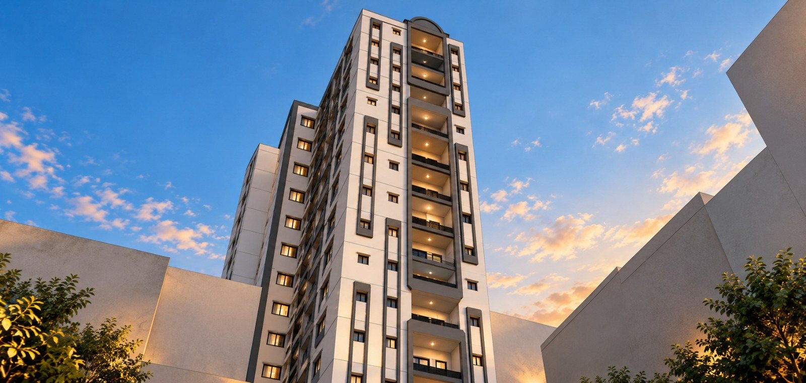 Ruhaab Heights tower render